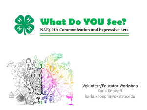 PPT - adapt for local program - Oklahoma State 4-H