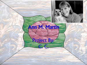 Ann Martin - Powell County Schools