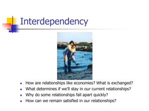 Interdependency