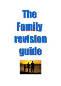 The Family Revision Guide