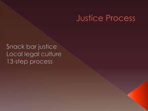 Justice Process
