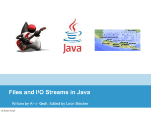 Java for Beginners * 5. Files