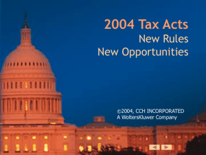 Working Families Tax Relief Act