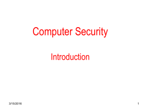 Part 1, INTRODUCTION - FSU Computer Science