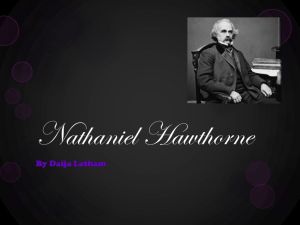 Who Is Nathaniel Hawthorne?