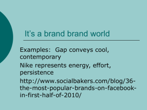 It's a brand brand world