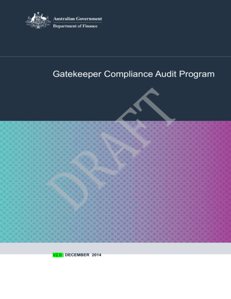 Gatekeeper Compliance Audit Program