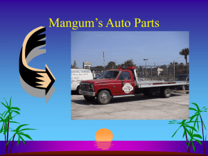 Mangum's Auto Parts