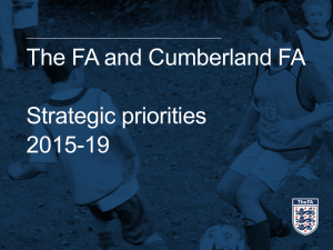 FA National Game Strategy 2015-19