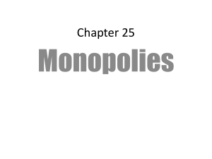 Monopolies Lecture - Mr. Tyler's Lessons