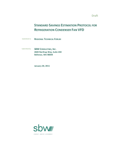 Standard Savings Estimation Protocol