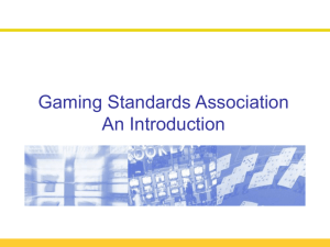 2005 - Gaming Standards Association