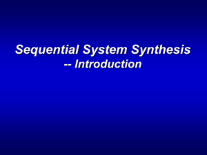 Lecture 11: Sequential Introduction