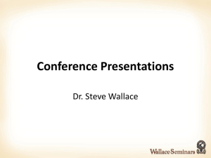 Bad conference presentations