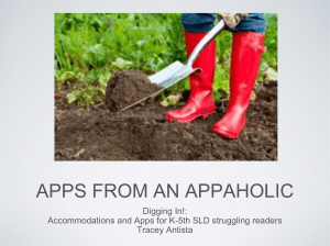 Apps from an aPPaholic - the Arizona Technology Access Program!