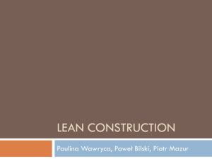 Lean construction