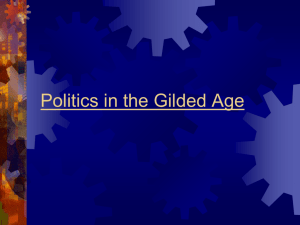Gilded Age Politics Powerpoint