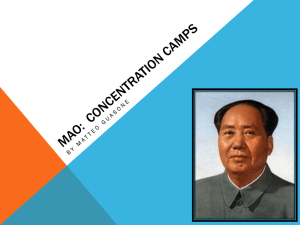 Mao: Concentration Camps
