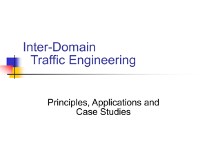 Inter-Domain Traffic Engineering