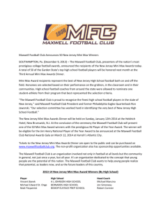 Maxwell Football Club Announces 50 New Jersey Mini Max Winners