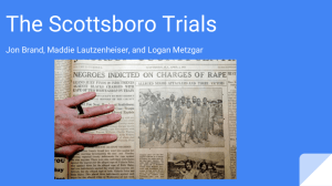 The Scottsboro Trials