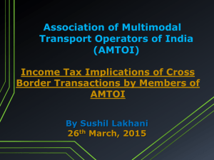 Transfer Pricing by sushil lakhani 26.03.2015
