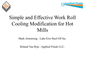 Simple and Effective Work Roll Cooling Modification for Hot Mills