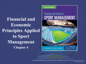 Principles & Practice of Sport Management