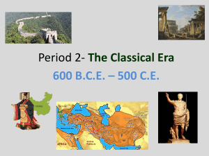 Classical Era Intro. & Persia PowerPoint