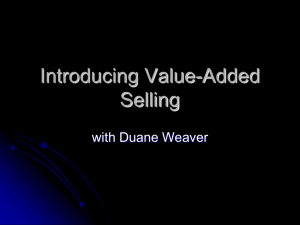 Introducing Value