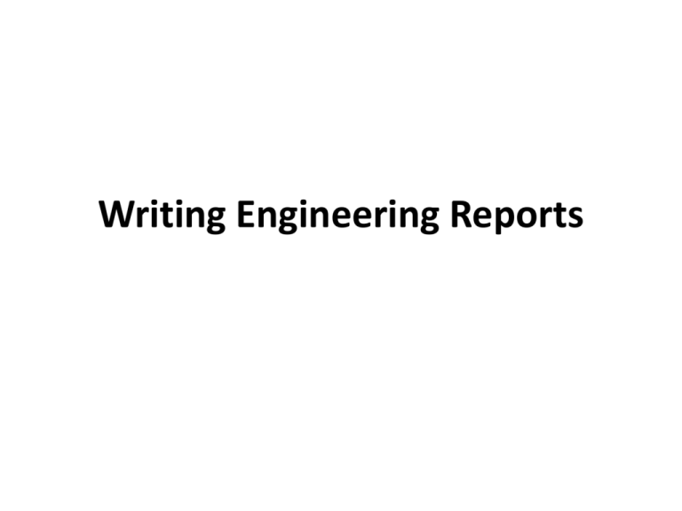 powerpoint presentation report writing