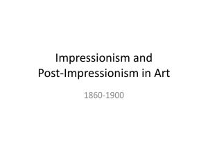 Impressionism and Post-Impressionism in Art