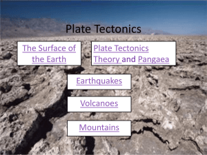 Plate Tectonics hypermedia presentation