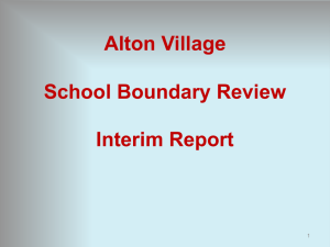 Alton Boundary PPT draft Nov 22 - Halton Catholic District School