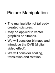 Picture Manipulation (Affine transformations)
