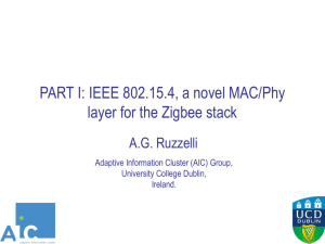 Autonomic Wireless Sensor Networks