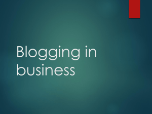 Blogging2014