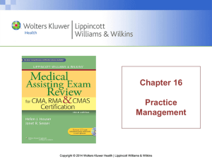 PPT_Chapter_16_Practice Management