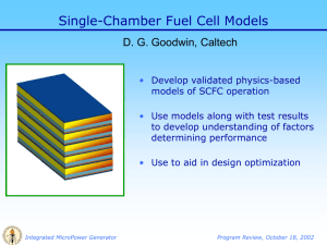 Integrated Micropower Generator