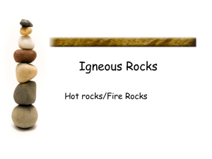 Igneous Rocks - The Science Queen
