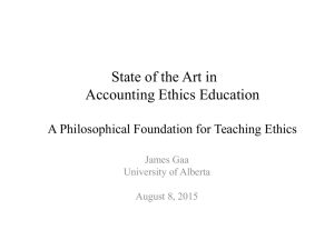 A Course in Information Ethics