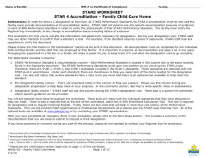 STAR 4A Worksheet - Family Child Care Homes 2015-16 (WS4A-02)