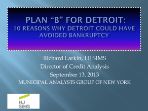 Presentation - The Municipal Analysts Group of New York