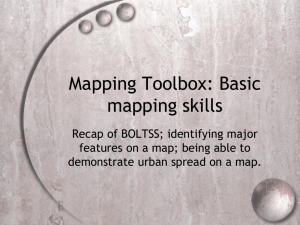 Mapping Toolbox - Year 8 Investigate