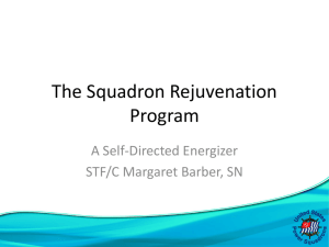 Rejuvenation Program - United States Power Squadrons