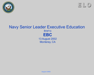1 Navy Senior Leader Exec Ed