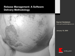 Release Management: A Software Delivery Methodology