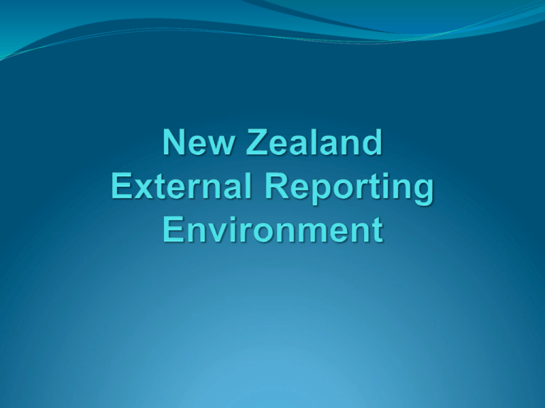 Levels And Types Of External Financial Reporting