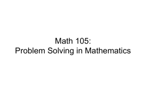 Math 105 Powerpoint