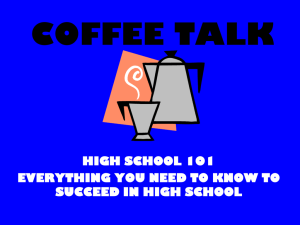 coffee talk - the School District of Palm Beach County
